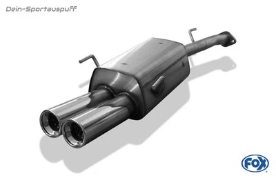 Fox Escape Deportivo Opel Astra G CC Hatchback 2x80 Redondo Con Abs. - Imagen 1 de 2