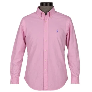 Ralph Lauren Oxford Shirt Mens 18 36/37 Preppy Y2K Classic Streetwear Essential - Picture 1 of 8