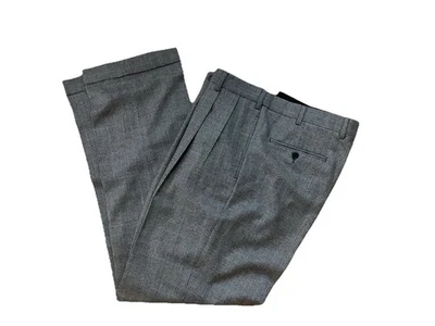 Pantalones de vestir Prince of Wales Brooks Brothers talla 36x33 nuevos sin etiquetas Foto 1 de 4