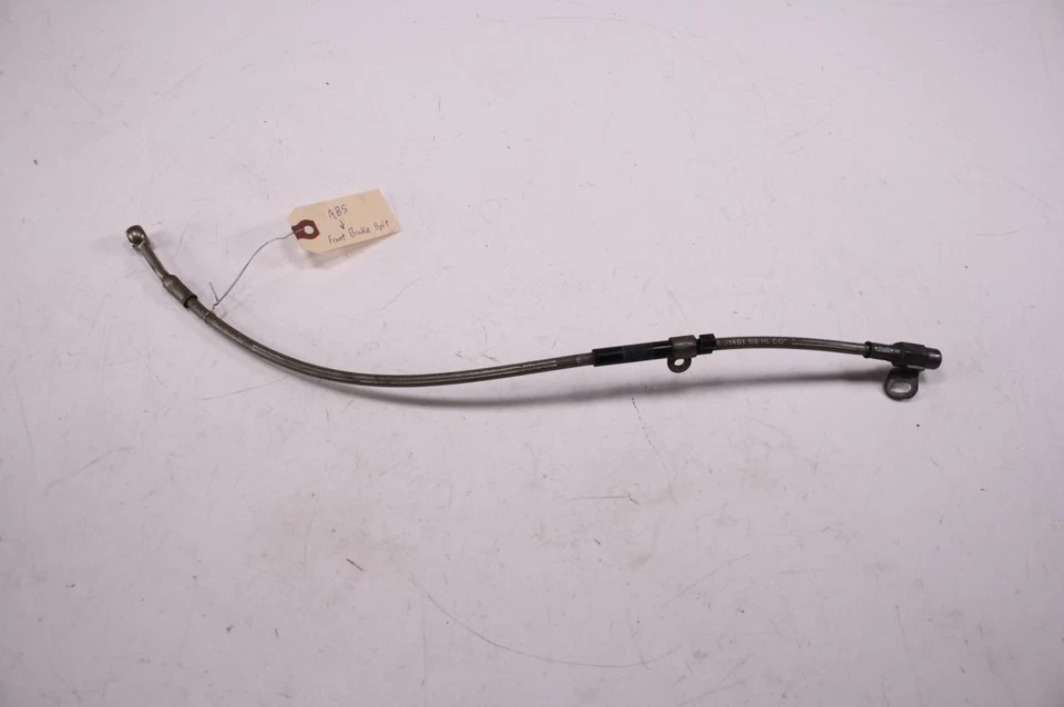 2009 BMW R1200GS из нержавеющей стали передний тормозной шланг ABS на передний тормоз разделенный - Изображение 1 из 4