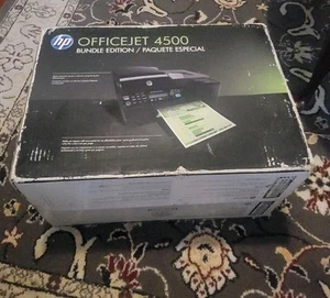 HP OfficeJet 4500 All-in-One Inkjet Printer Bundle Edition - Picture 1 of 3