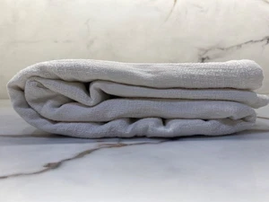 White Cotton Thermal Hospital Blanket 60x90 – Soft & Lightweight - Picture 1 of 5