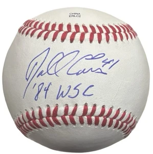 Autografo Darrell Evans firmato ROL Baseball "84 WSC" Detroit Tigers MLB - Foto 1 di 2