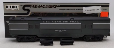 K-Line K4570-9152 O NYC "Cascade Valley" Streamliner Baggage Car #9152 EX/Box - Image 1 of 4