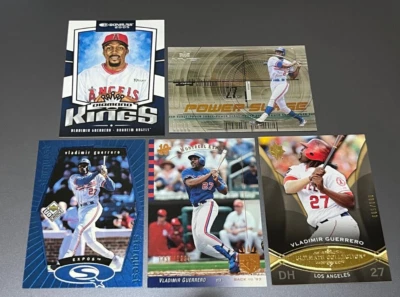 Vladimir Guerrero 5 card insert SP lot Upper Deck SP / Ultimate Collection LOOK! - Image 1 of 2