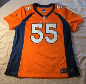Denver Broncos Bradley Chubb #55 Football Jersey NFL Nike Orange Womens Size XL - Picture 1 of 18