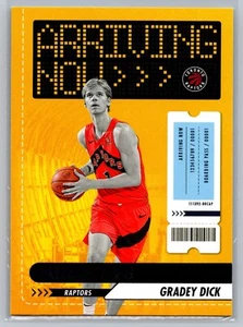 Gradey Dick Arriving Now Insert Rookie 2023-24 Panini Hoops Basketball - Picture 1 of 2
