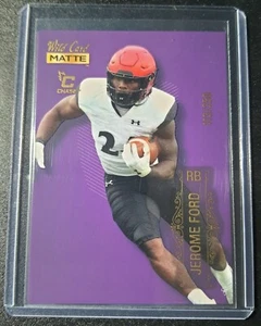 Jerome Ford - 2022 Wild Card Matte - Cleveland Browns - Chase Purple /250 - Picture 1 of 3