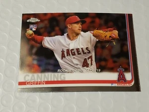 2019 Griffin Canning RC Topps Chrome Update Rookie Debut RC Angels No. 65 - Picture 1 of 2