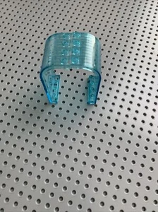 2 Lego Trans-Light Blue Panel 3 x 4 x 6 Curved Top 2571 Wall Walkway... - Picture 1 of 4