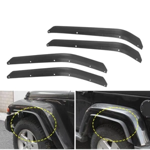 For Jeep Wrangler 2007-2017 JK Front and Rear Fenders Flares Extension Set of 4 - Picture 1 of 8