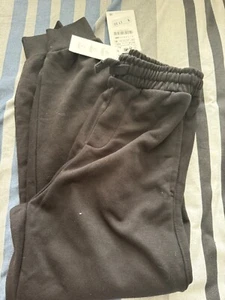 Zara Boys Joggers 13-14 Black New - Picture 1 of 4