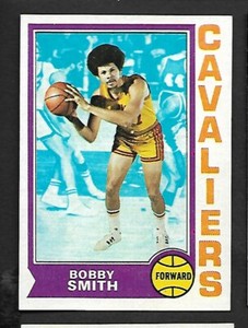 1974-75 TOPPS BSKB #78 BOBBY SMITH/CAVALIERS EX/MT