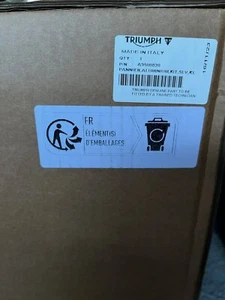 Triumph Expediton Pannier Set Silver NEW - A9500820 Tiger 1200 GT Rally Explorer - Picture 1 of 3