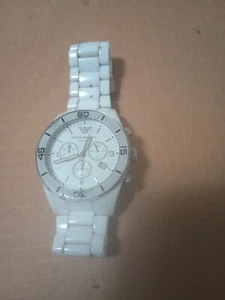 emporio armani watch 1424 women used - Picture 1 of 2