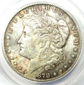 1878-CC Morgan Silver Dollar $1. ANACS MS60 Detail (UNC) - Rare Carson City Coin - Picture 1 of 6
