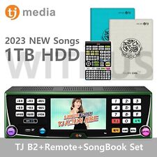 TJ Media B2 Karaoke Machine System 1TB+Remote Control+Book(Koreran+Foreign Book)