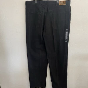 Ralph Lauren Polo Jeans Company Men's Black Denim 44 x 34 Loose Fit Straight - Picture 1 of 10