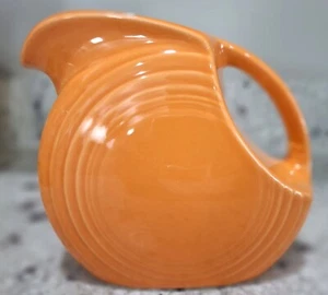 Fiesta 28 Unzen KLEINE SCHEIBE SCHEIBE SAFTKRUG Butterscotch orange NEU - Bild 1 von 5