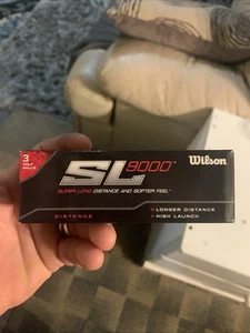 Wilson SL9000 Super Long Distance And Softer Feel Golf Balls - 3 Balls-BRAND NW - Picture 1 of 7