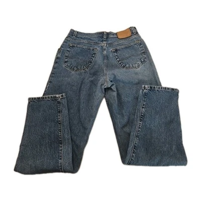 复古 Structure 男式蓝色牛仔裤 34 常规 x 32L 正品宽松锥形版型  — 第 1/4 张图片