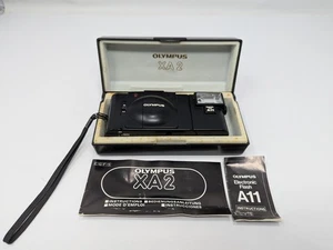 Olympus XA2, A11 Blitzkamera 35mm Film Point Shoot Made in Japan, Vintage - Bild 1 von 19