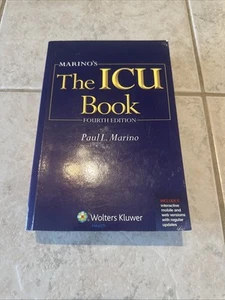 Marino's The ICU Book Fourth Edition Paul Marino Book Soft Cover VERY GOOD!! - Foto 1 di 13