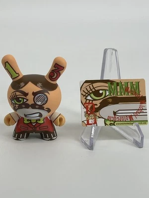 Kidrobot Dunny Los Angeles: Michael Motorcycle Designer  3” Figure - Image 1 of 4