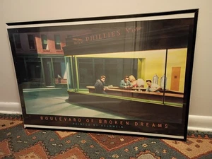 “Boulevard of Broken Dreams” Framed Vintage Helnwein Print 1989 Read Desc - Picture 1 of 8