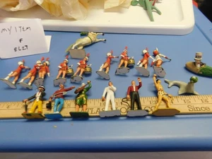 VINTAGE STARLUX CIRCUS PARADE FIGURES MADE IN FRANCE 19 PIECES - Picture 1 of 9