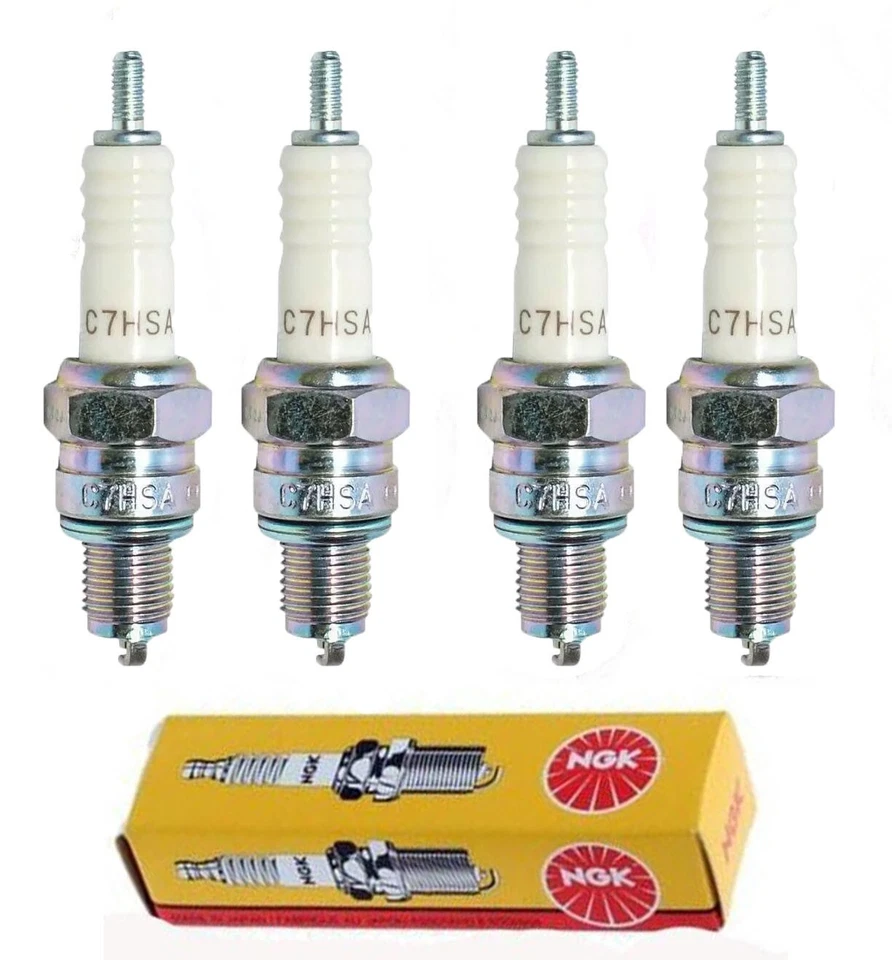 4x Bujía C7HSA para Yamaha Virago 250 XV250 (1995-2007) Foto 1 de 1