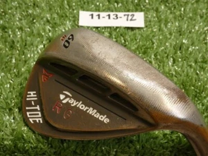 TaylorMade Milled Grind Hi-Toe RAW 60* 10* Lob Wedge KBS 115 Steel - Picture 1 of 5