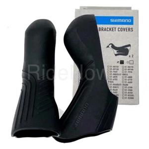 New (Y0JK98010) Shimano GRX ST-RX810 Bracket Covers Hoods Black - Picture 1 of 10