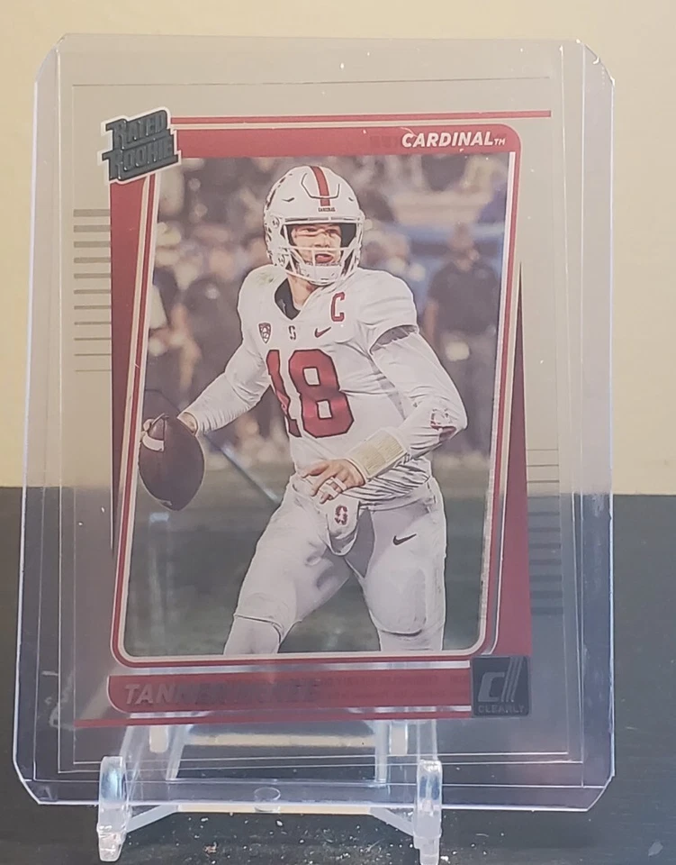 2023 Chronicles Clearly Donruss Draft Picks - TANNER MCKEE - Rated Rookie - #48 - Image 1 of 2