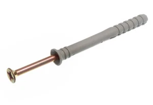 Nuovo 100 X Nylon Martello IN Cornice Fissaggi Rawl Muratura Spine E ; Viti M8 X - Foto 1 di 1