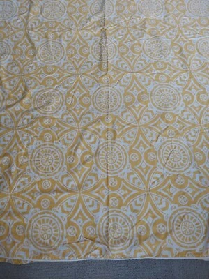 Serena and Lily 4 Piece Yellow Medallion Marni Dandelion Duvet KING + Euro Shams - Image 1 of 4