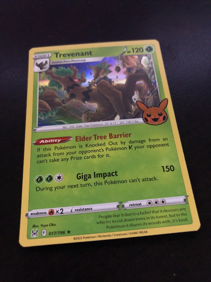 Pokemon Trevenant 017/196 Holo Trick or Trade - Image 1 of 1