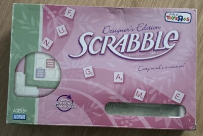 Designer Edition Scrabble Board Game - 100 Tiles, No Instructions Or Score Sheet - Image 1 of 4