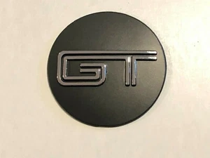 2010 2011 2012 2013 2014 FORD MUSTANG GT EMBOSSED CHROME STERING WHEEL EMBLEM - Picture 1 of 2