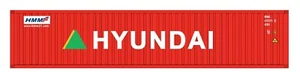 InterMountain # 30267-02 40' Corrugated Container 2-Pack  RTR Hyundai  HO MIB - Picture 1 of 1