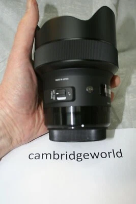 Sigma 14mm F1.8 ART DG HSM NEW PRIME WIDE Lens for NIKON CAMERA in FACTORY BOX - Image 1 of 4