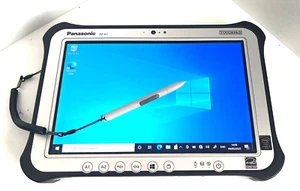 Panasonic Toughpad FZ-G1 Core i5 5300U 4GB 128GB Windows 10 Pro, Scanner - Picture 1 of 7