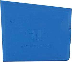 55BSS CRL Silicone Spatula Finishing Tool, Blue - Picture 1 of 12