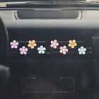Decorate Your Car with 10 Resin Flower Air Vent Accessories (Random Color)