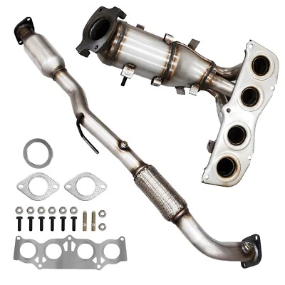 2PCS Catalytic Converter For 2002 - 2006 Toyota Camry 2.4L l4 EPA Front & Rear Foto 1 de 4