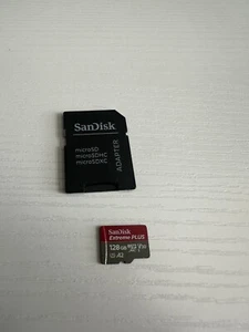 SanDisk Extreme PLUS 128GB microSDXC UHS-I/U3 Card with Adapter - Picture 1 of 1