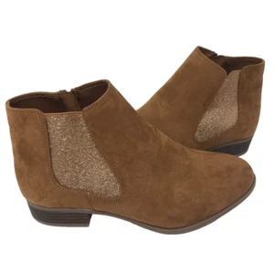 So Youth Girl's Newlondon Cognac Comfort Zip Chelsea Boots Size:1 92CD - Picture 1 of 6