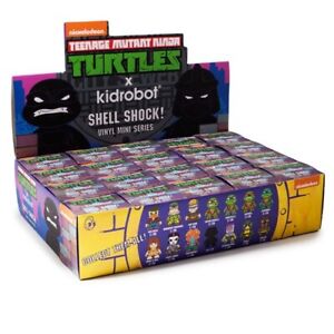 Kidrobot Teenage Mutant Ninja Turtles TMNT Shell Shock Mini Figure 3" Case of 20