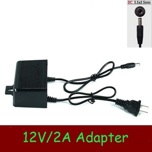 DC 12V 2A CCTV Waterproof Outdoor Power Supply Adapter For Surveillance Camera