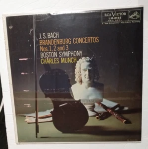 J. S. Bach / Charles Munch Brandenburg Concertos Nos. 1, 2 & 3 - NEW LP LM-2182 - Picture 1 of 3